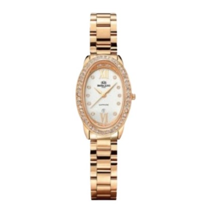 Roscani ROSWE524G5 Date Display 24X35MM Rose Gold Stainless Steel Analog Women Watch